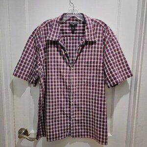 POLO JEAN CO. Ralph Lauren Short Sleeve Casual Men's Shirt - Large